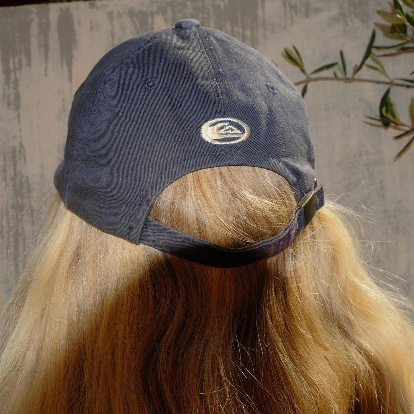 Quiksilver Men's Navy and Grey Hat